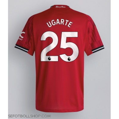 Billiga Manchester United Manuel Ugarte #25 Hemma fotbollskläder 2025-26 Kortärmad Billiga Manchester United Manuel Ugarte #25 Hemma fotbollskläder 2025-26 Kortärmad